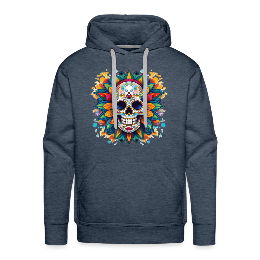 Hoodie Mexico "Mascarilla" - Jeansblau