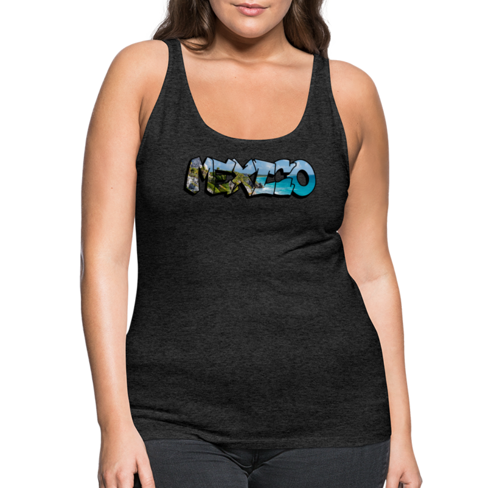 Tanktop Ladies Mexico Graffiti "Riviera" - Anthrazit