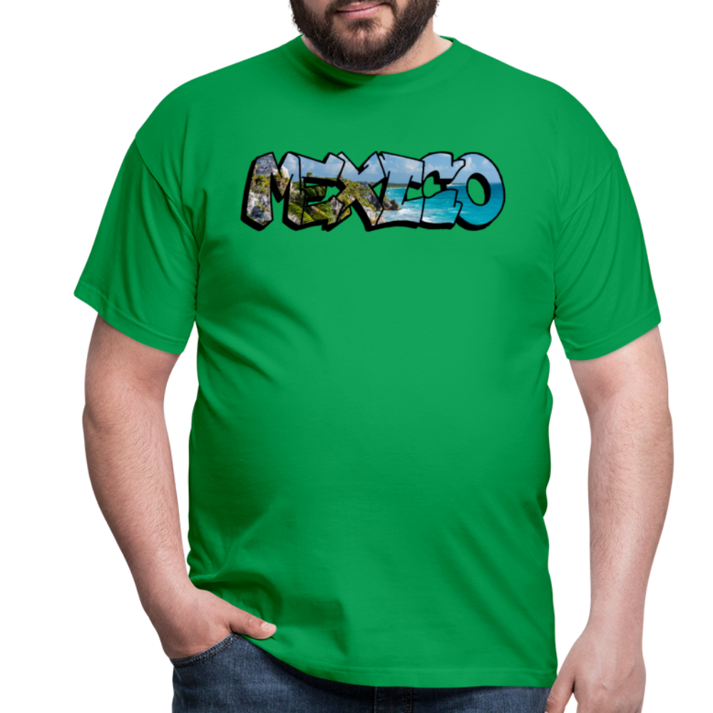 T-Shirt Mexico Graffiti "Riviera" - Kelly Green
