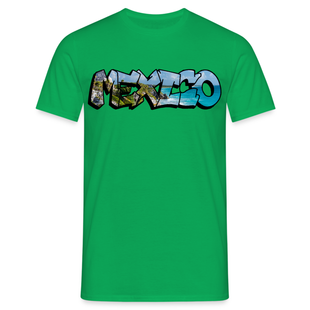 T-Shirt Mexico Graffiti "Riviera" - Kelly Green