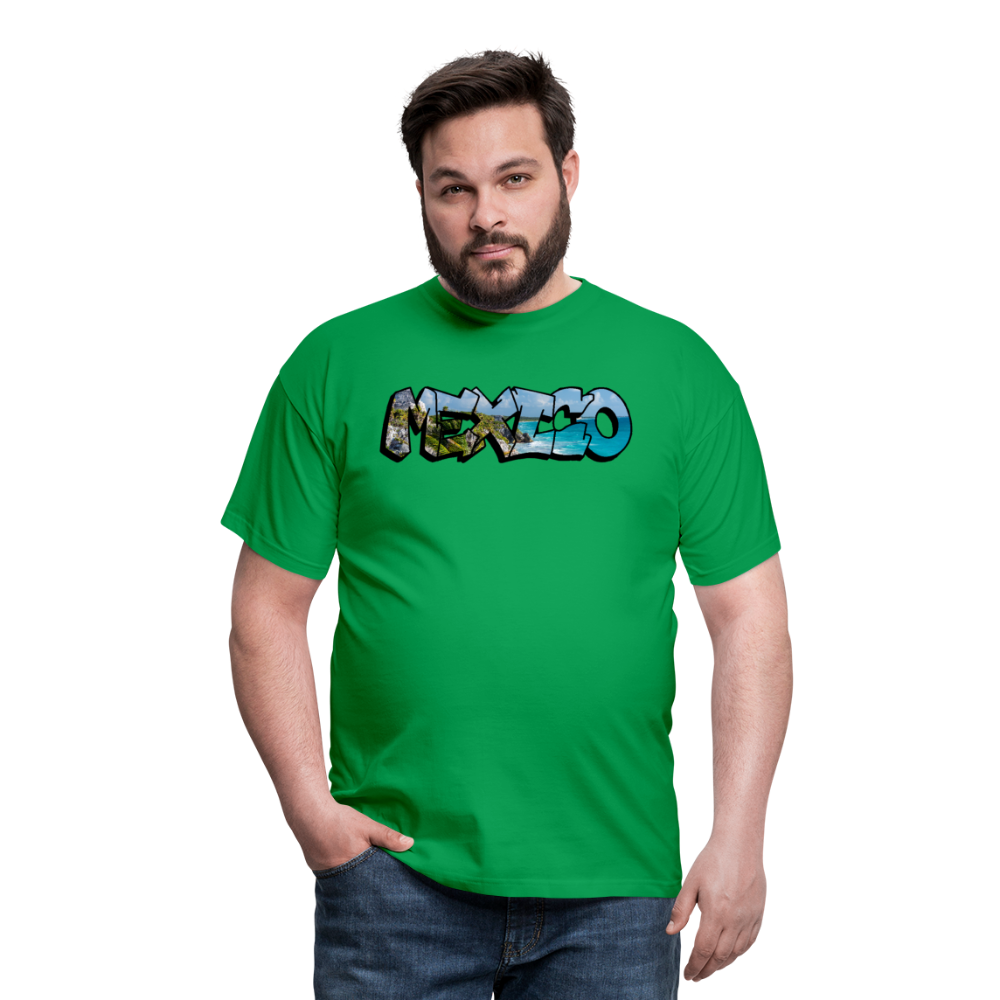 T-Shirt Mexico Graffiti "Riviera" - Kelly Green