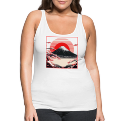 Tanktop Ladies Japan "Fuji" - Weiß