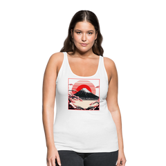 Tanktop Ladies Japan "Fuji" - Weiß
