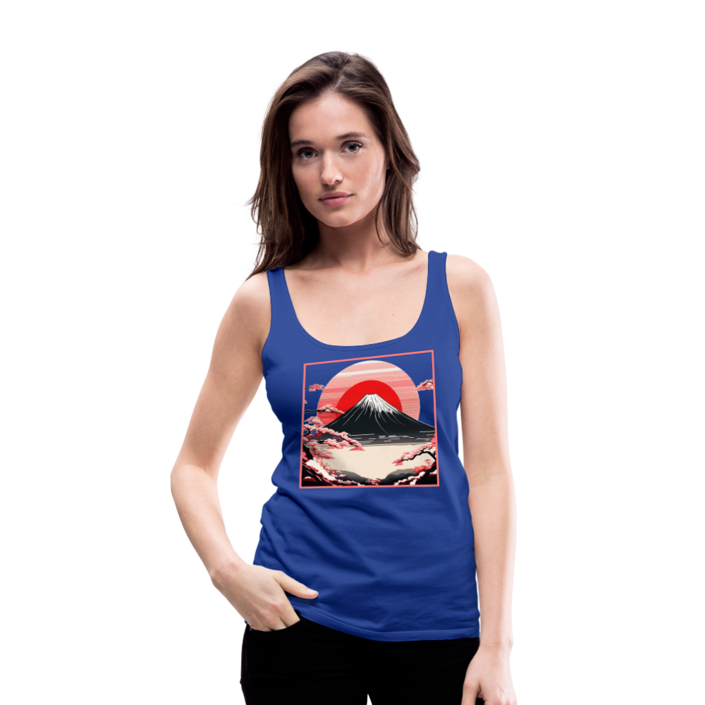 Tanktop Ladies Japan "Fuji" - Königsblau