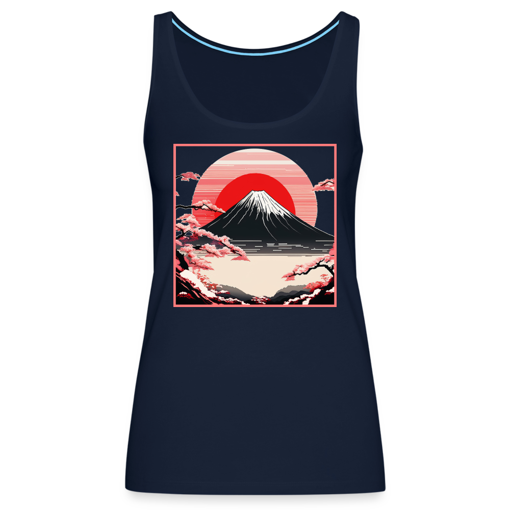 Tanktop Ladies Japan "Fuji" - Navy