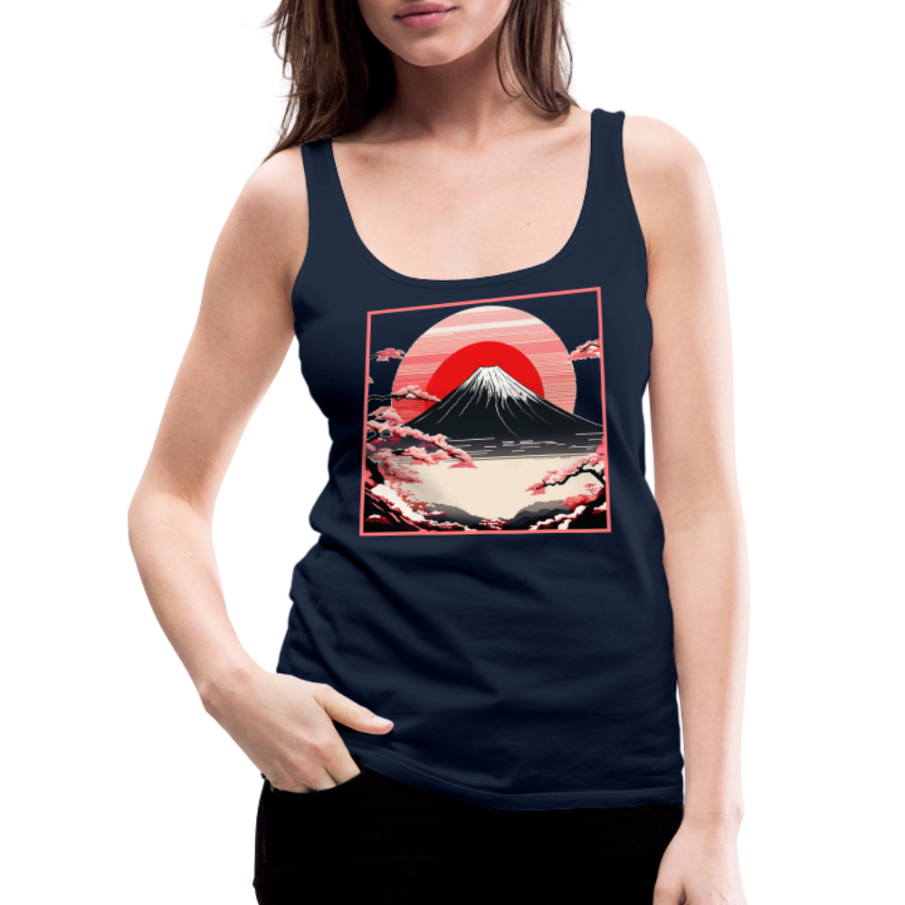 Tanktop Ladies Japan "Fuji" - Navy