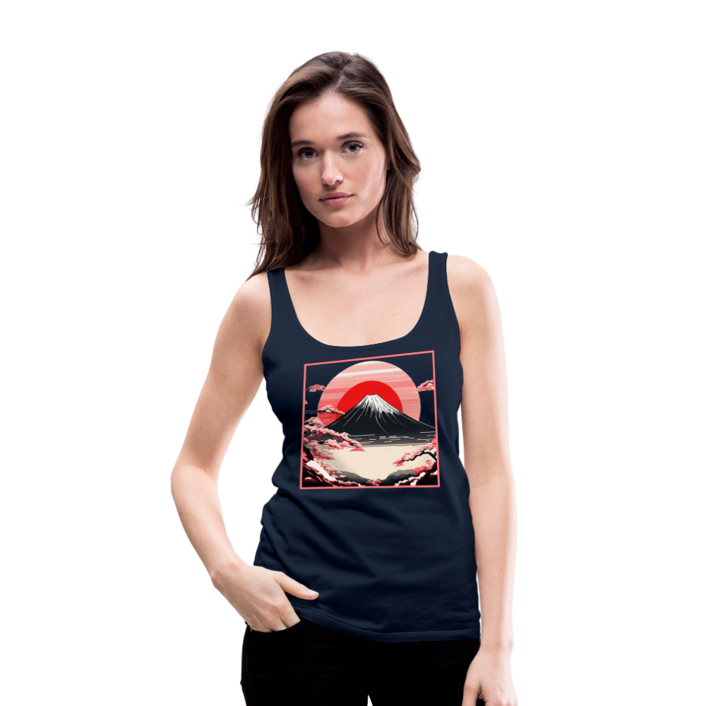 Tanktop Ladies Japan "Fuji" - Navy