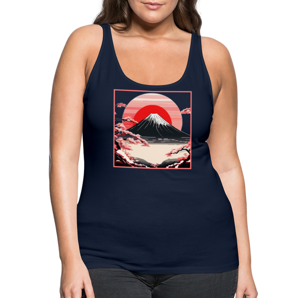 Tanktop Ladies Japan "Fuji" - Navy