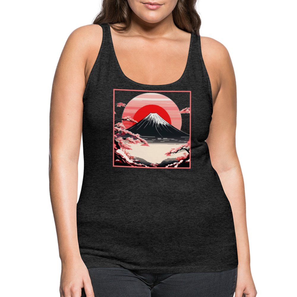 Tanktop Ladies Japan "Fuji" - Anthrazit