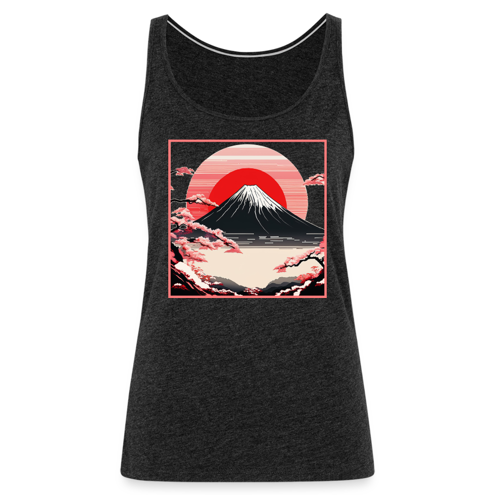 Tanktop Ladies Japan "Fuji" - Anthrazit