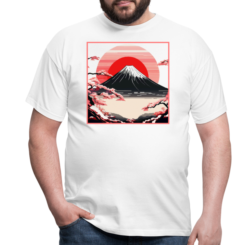 T-Shirt Japan "Fuji" - Weiß
