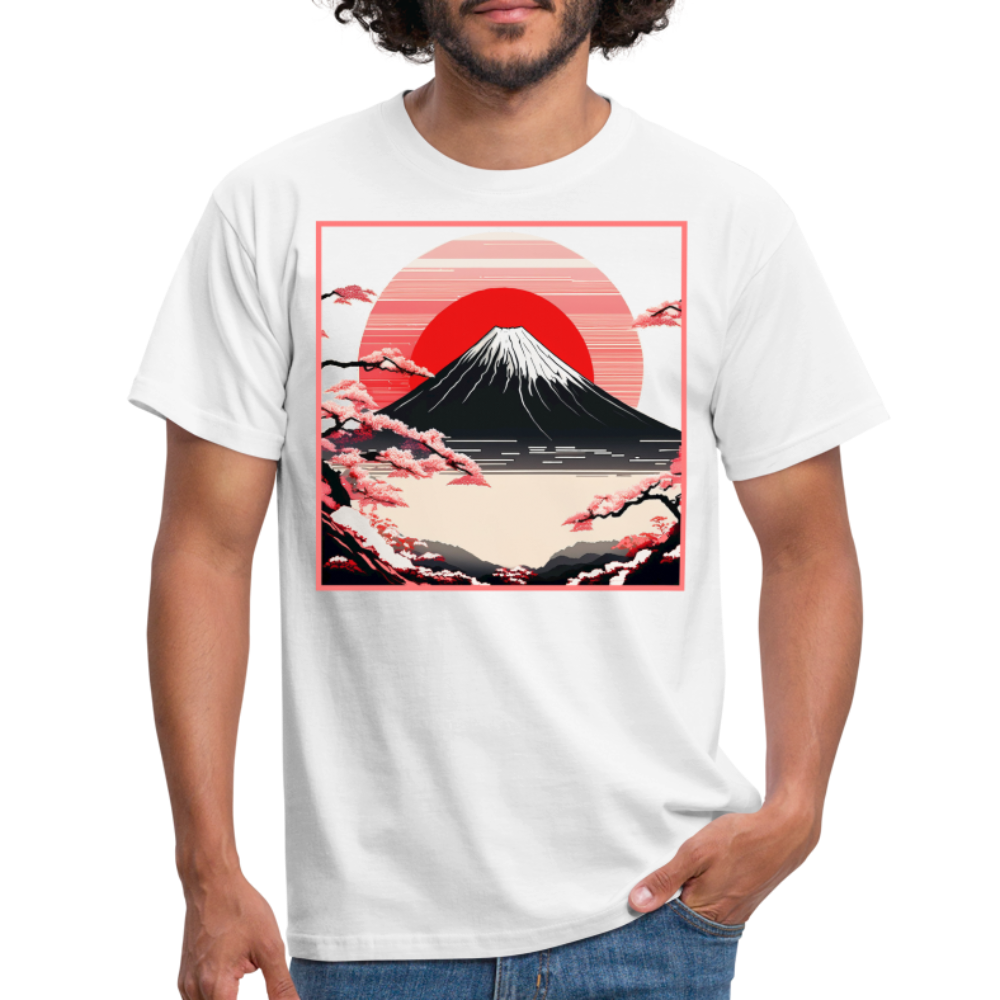 T-Shirt Japan "Fuji" - Weiß
