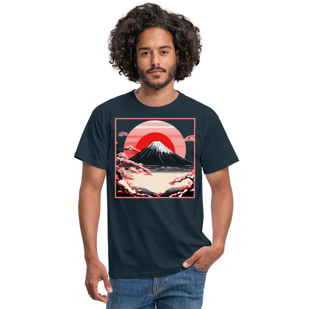 T-Shirt Japan "Fuji" - Navy