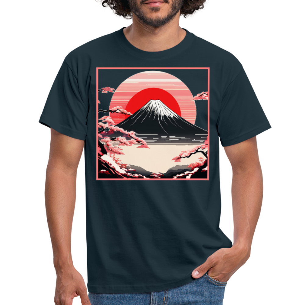 T-Shirt Japan "Fuji" - Navy