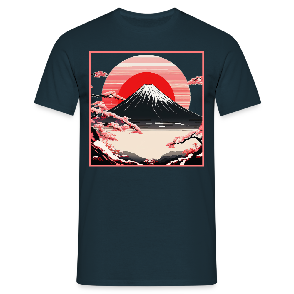 T-Shirt Japan "Fuji" - Navy