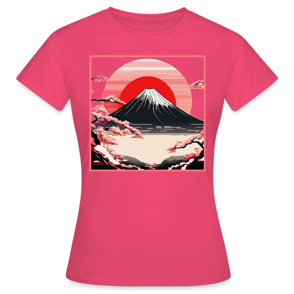 T-Shirt Ladies Japan "Fuji" - Azalea