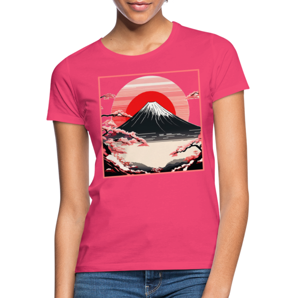 T-Shirt Ladies Japan "Fuji" - Azalea
