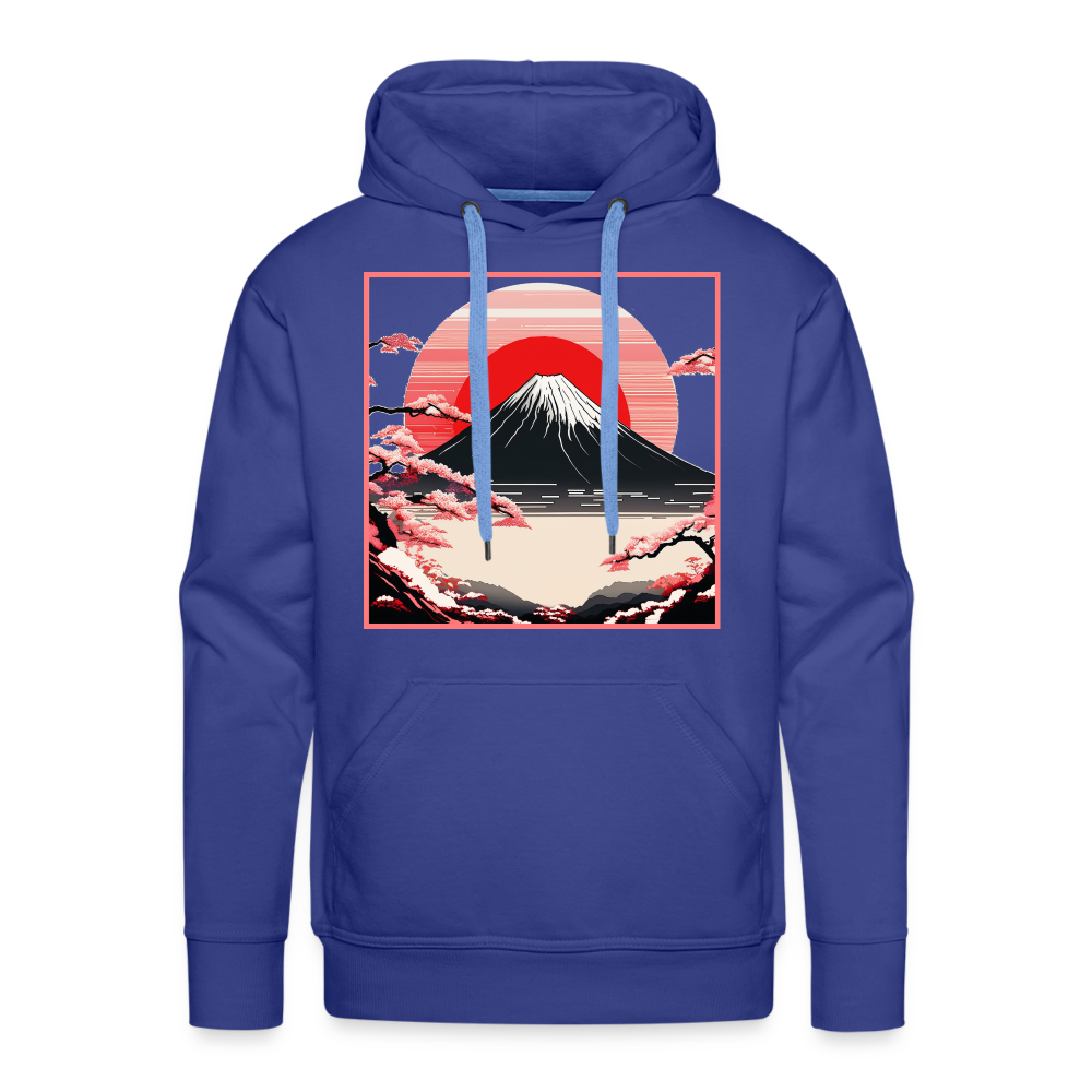 Hoodie Japan "Fuji" - Königsblau