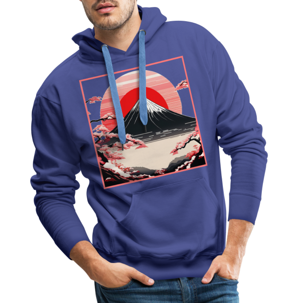 Hoodie Japan "Fuji" - Königsblau