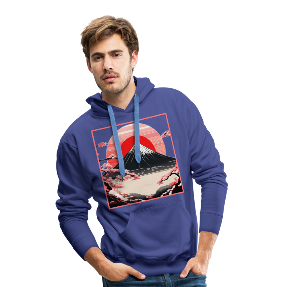 Hoodie Japan "Fuji" - Königsblau