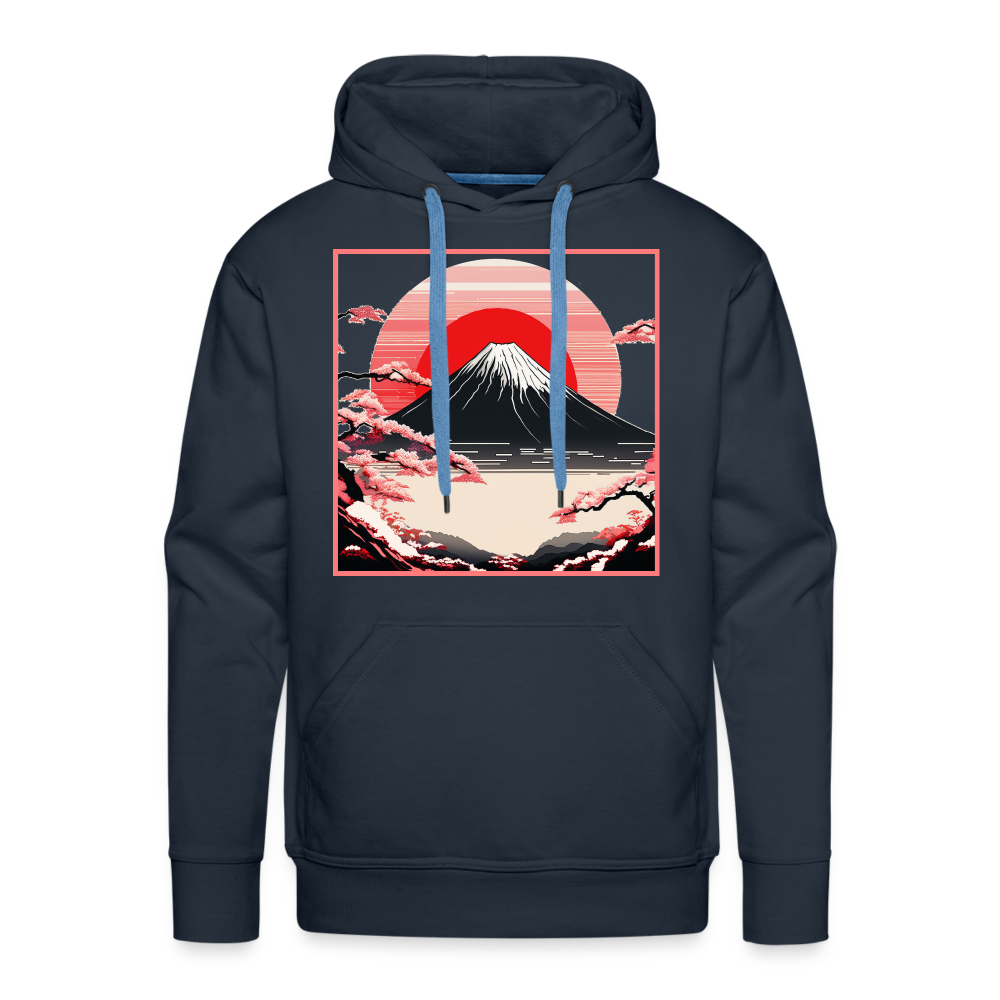 Hoodie Japan "Fuji" - Navy
