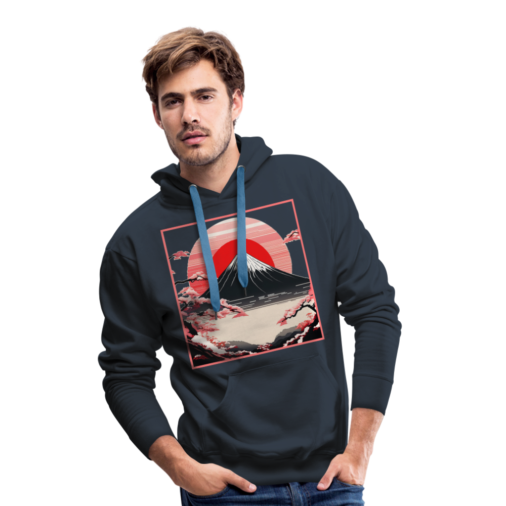 Hoodie Japan "Fuji" - Navy