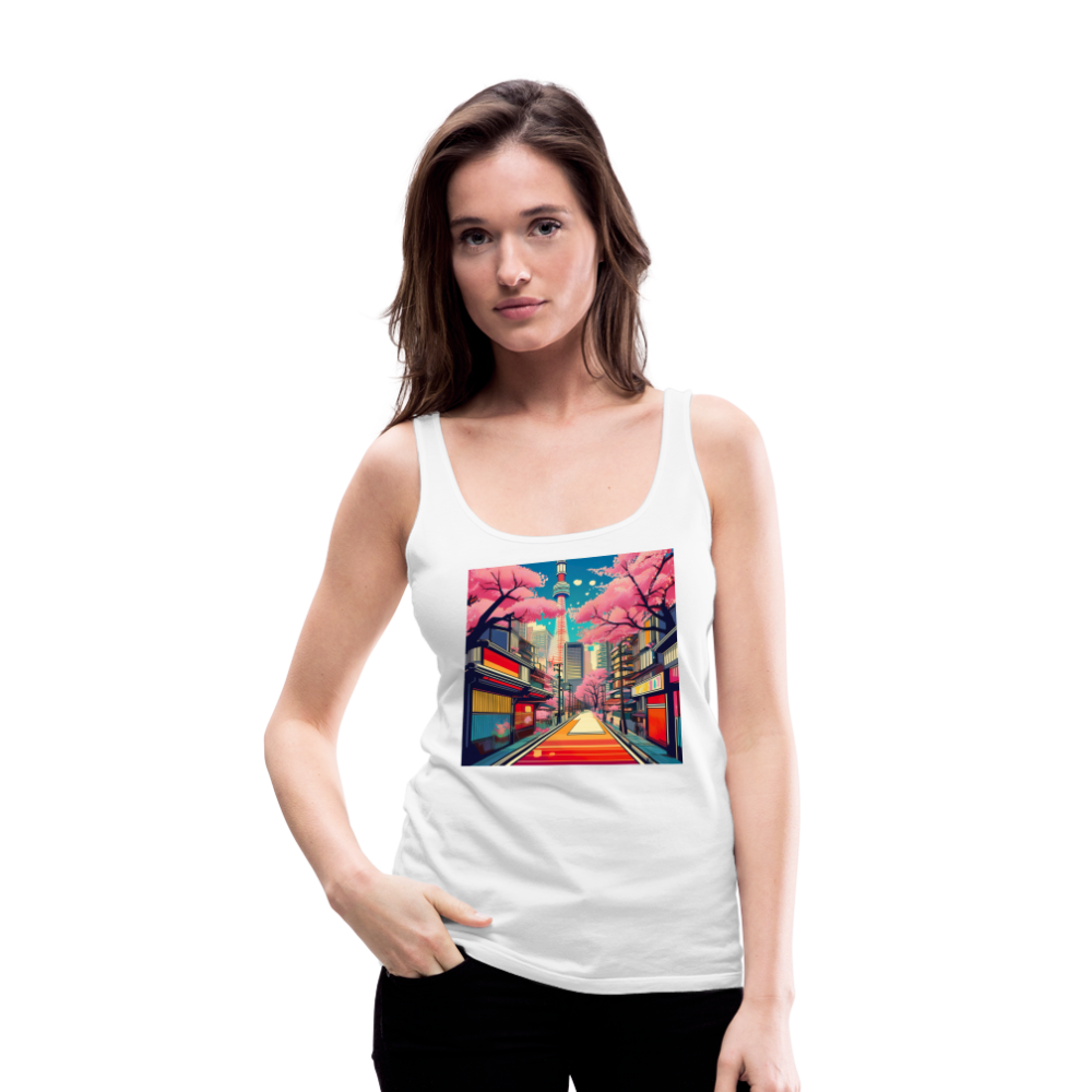 Tanktop Ladies Japan "Tokyo" - Weiß