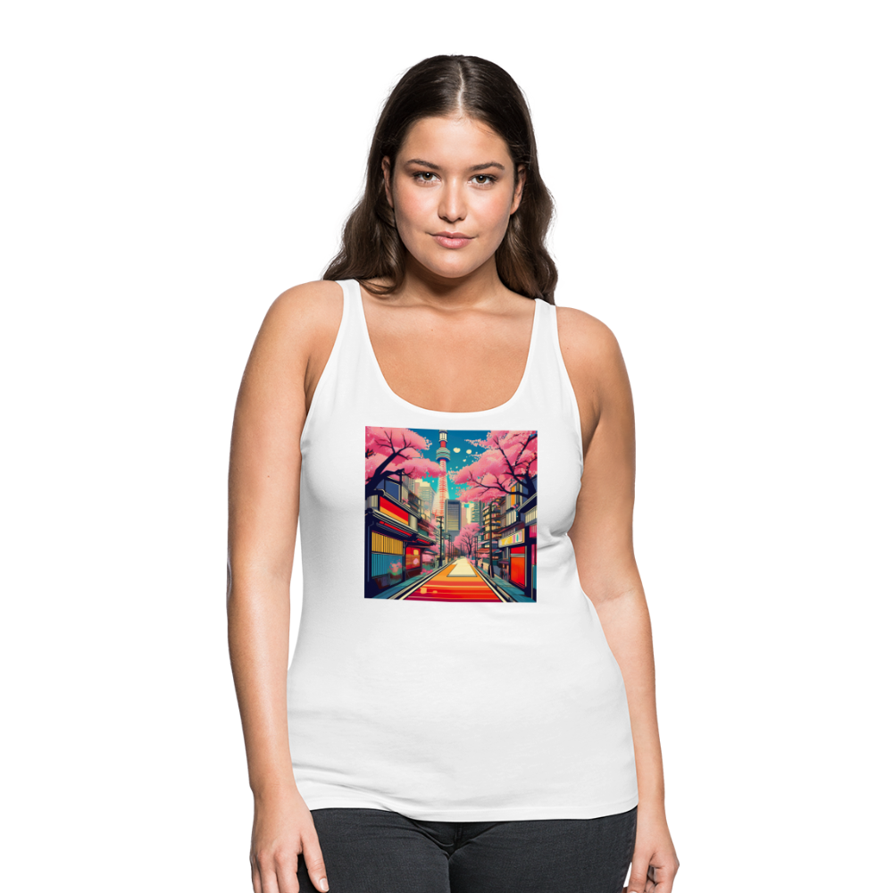 Tanktop Ladies Japan "Tokyo" - Weiß