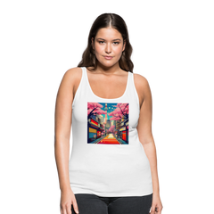 Tanktop Ladies Japan "Tokyo" - Weiß