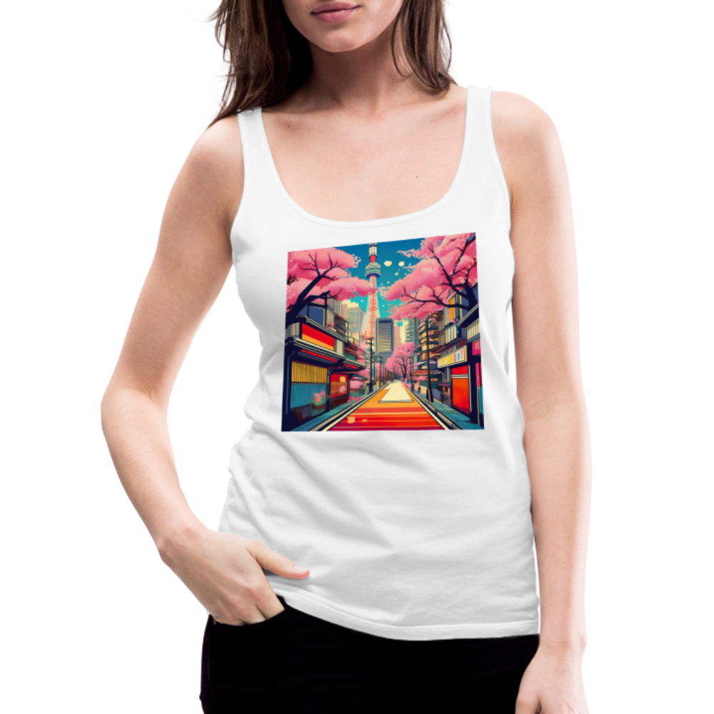 Tanktop Ladies Japan "Tokyo" - Weiß