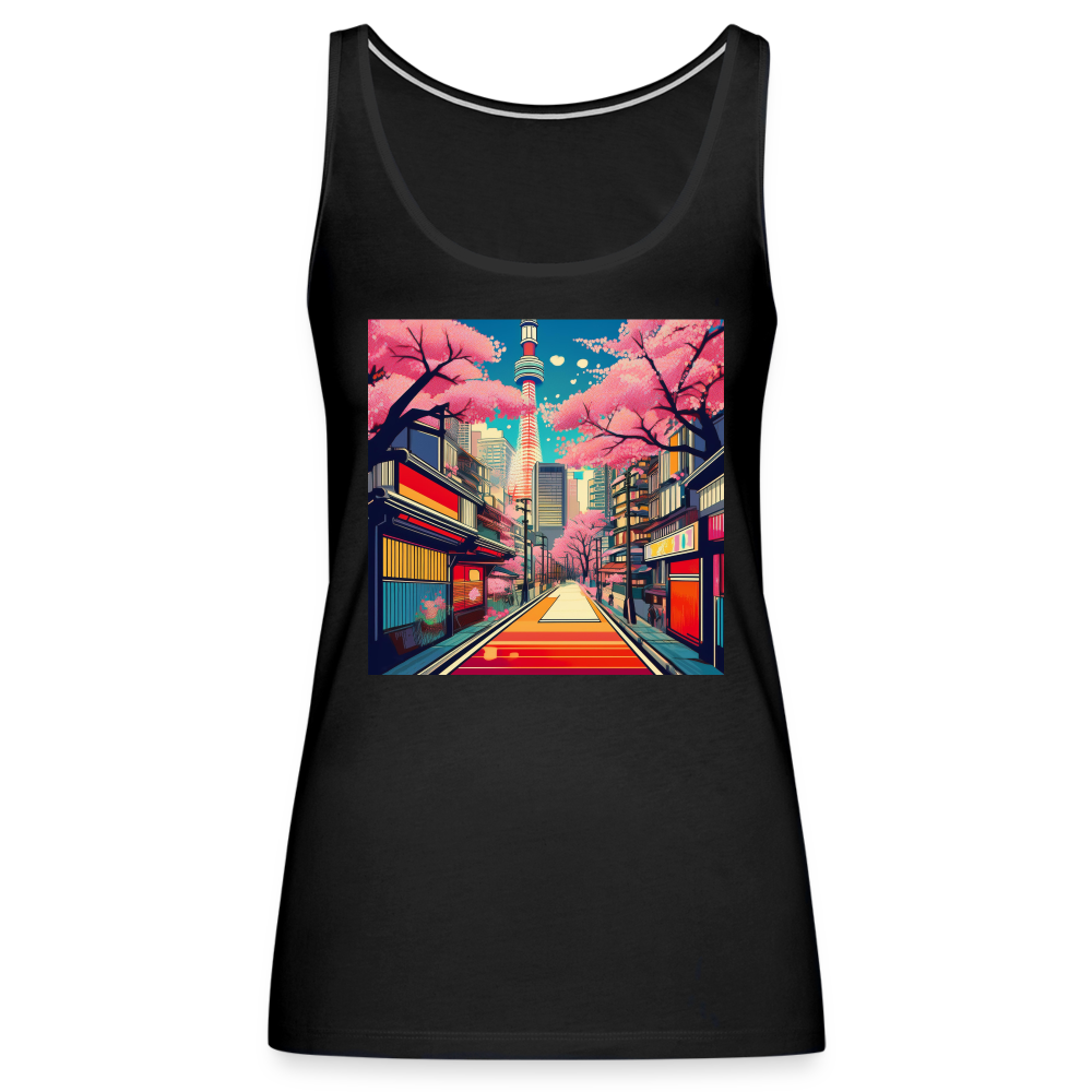 Tanktop Ladies Japan "Tokyo" - Schwarz