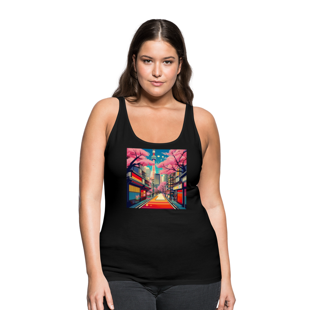 Tanktop Ladies Japan "Tokyo" - Schwarz