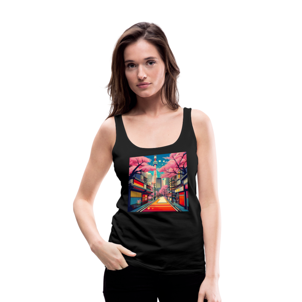 Tanktop Ladies Japan "Tokyo" - Schwarz