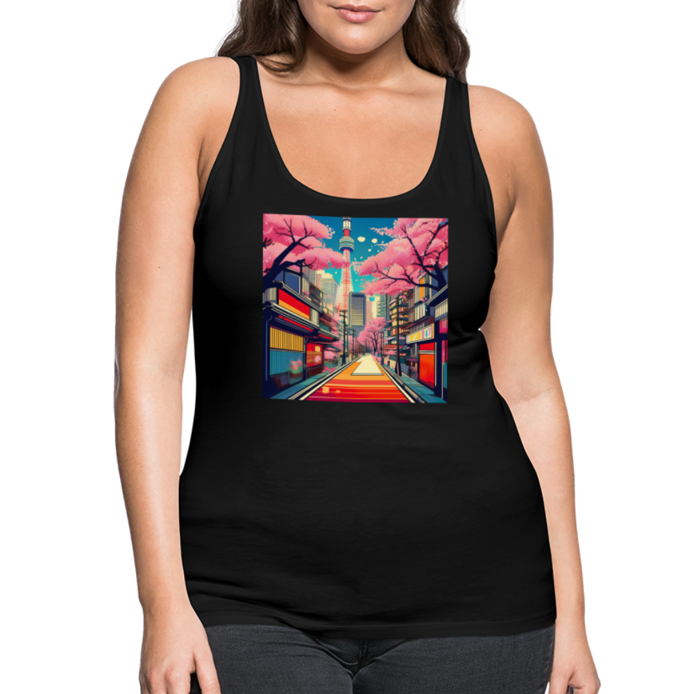Tanktop Ladies Japan "Tokyo" - Schwarz