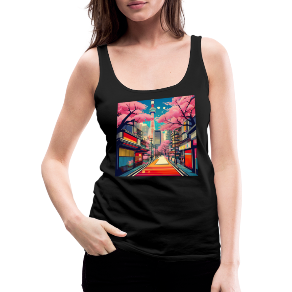 Tanktop Ladies Japan "Tokyo" - Schwarz