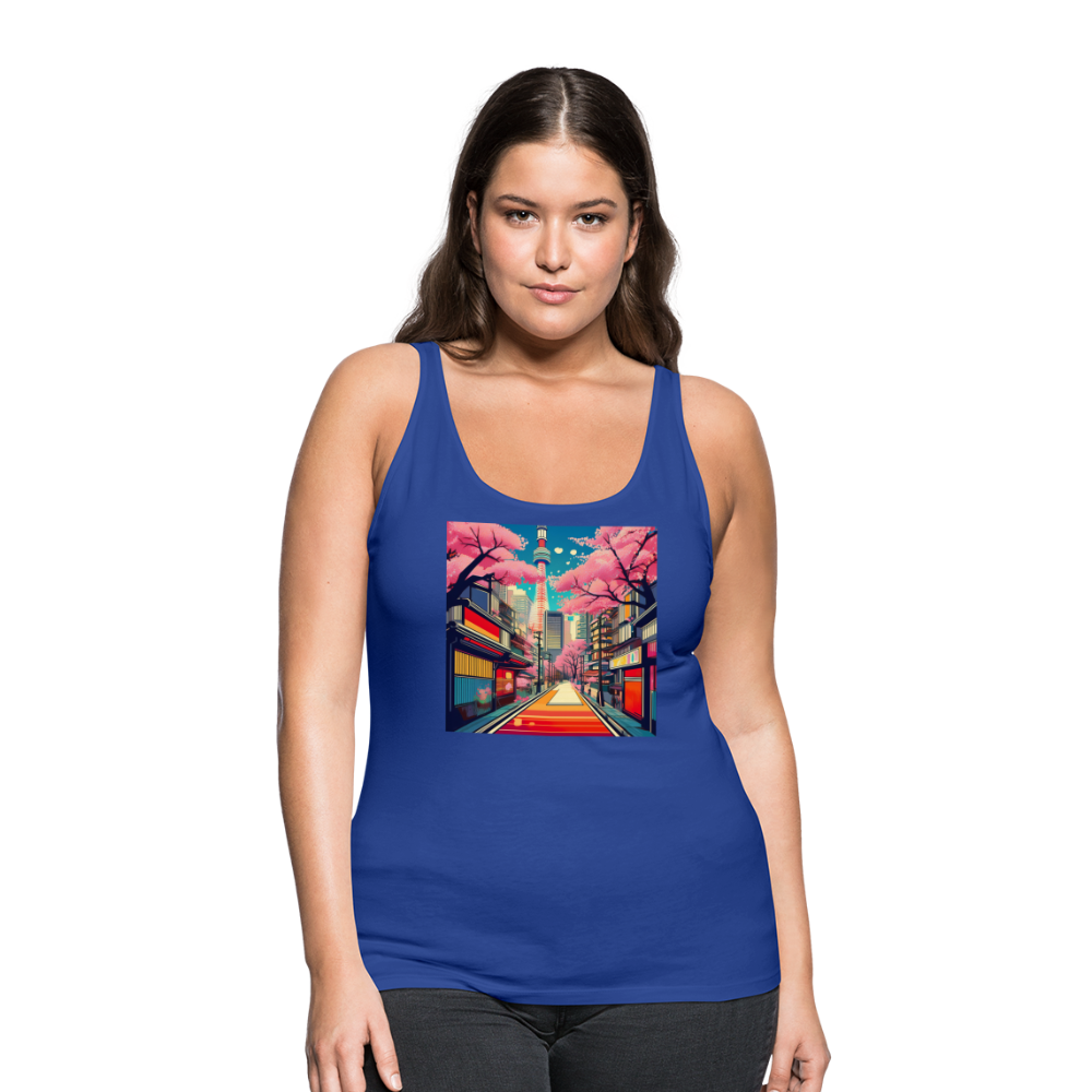 Tanktop Ladies Japan "Tokyo" - Königsblau
