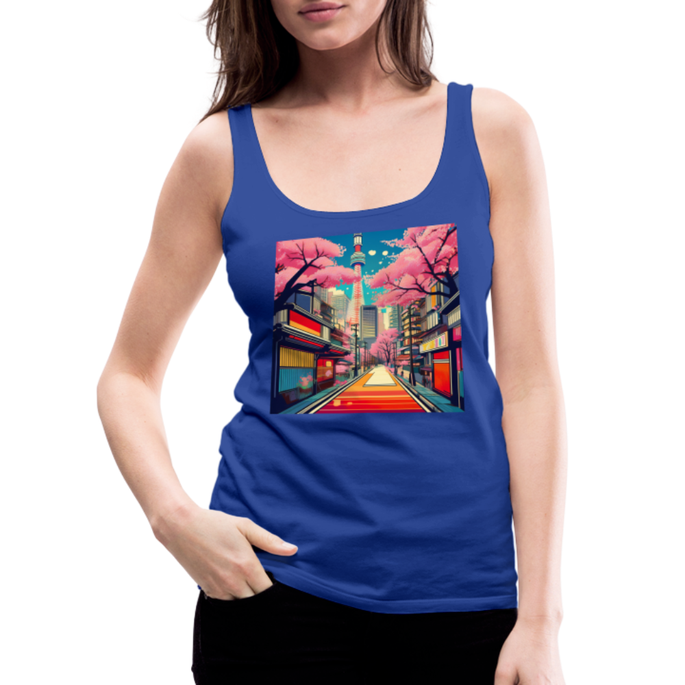 Tanktop Ladies Japan "Tokyo" - Königsblau