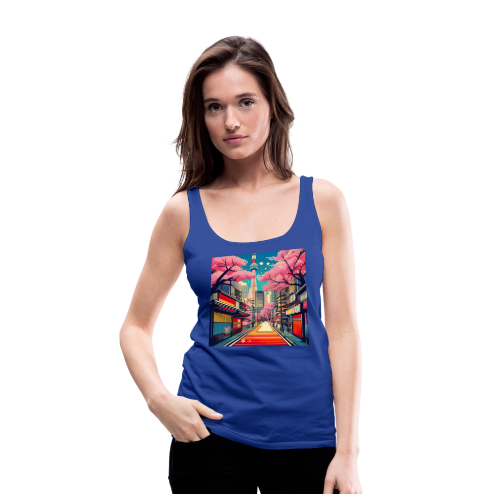 Tanktop Ladies Japan "Tokyo" - Königsblau