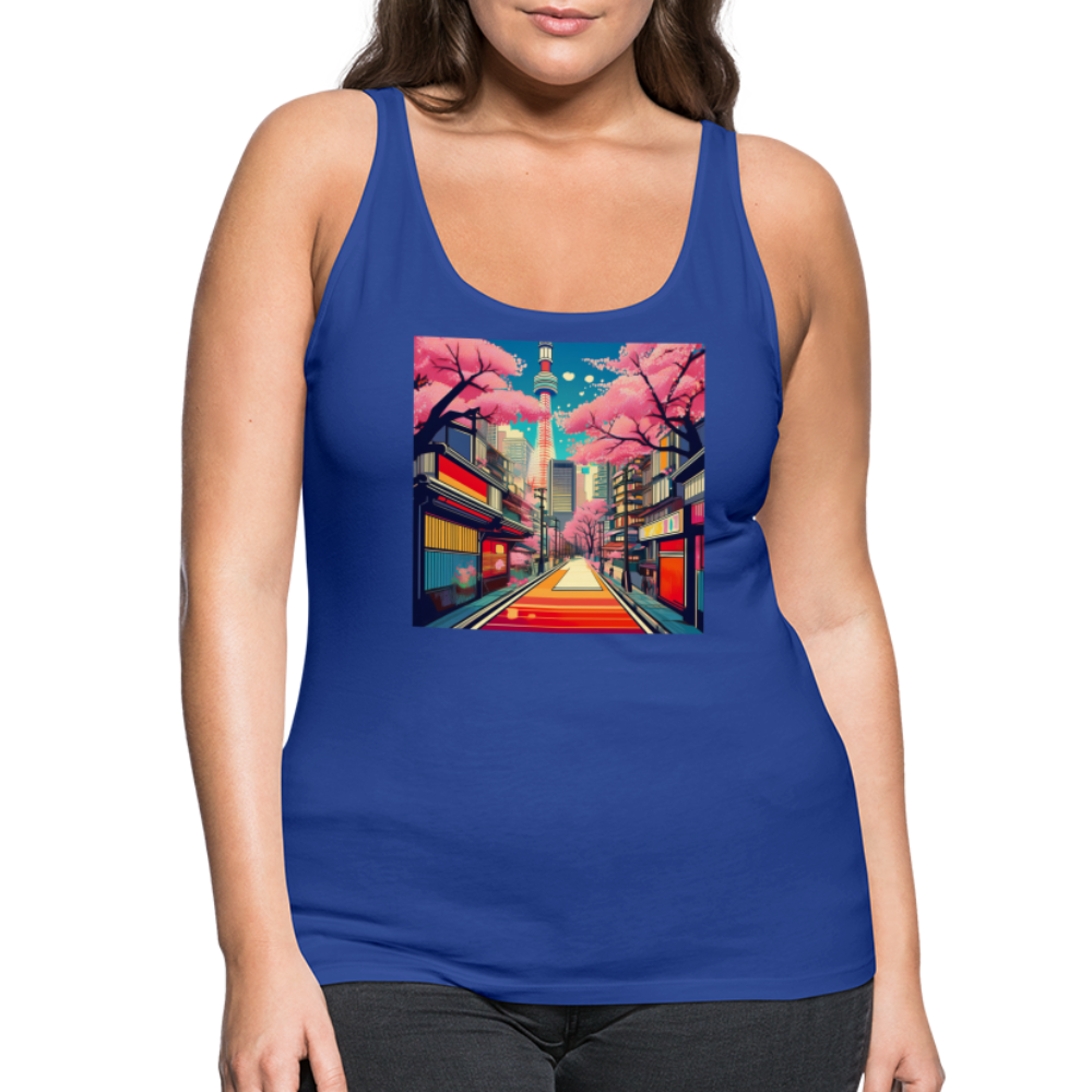 Tanktop Ladies Japan "Tokyo" - Königsblau