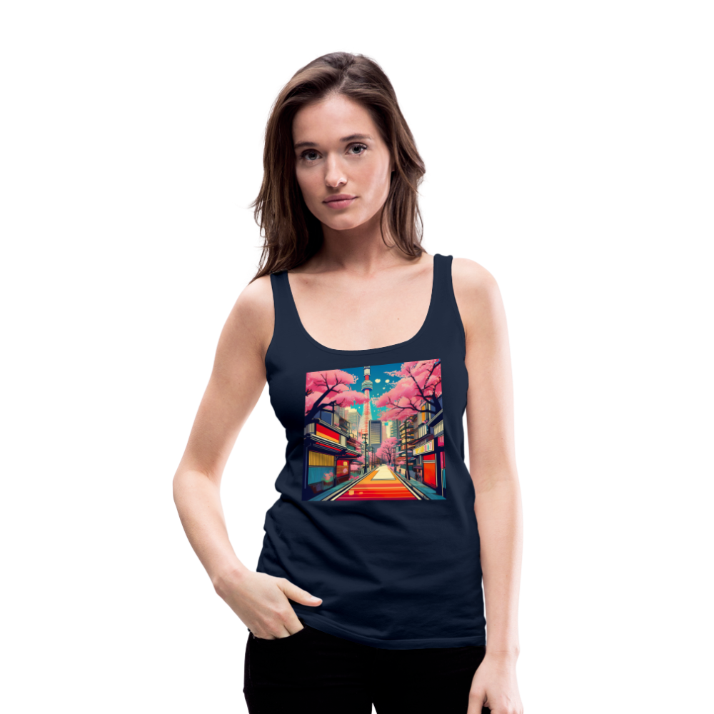Tanktop Ladies Japan "Tokyo" - Navy