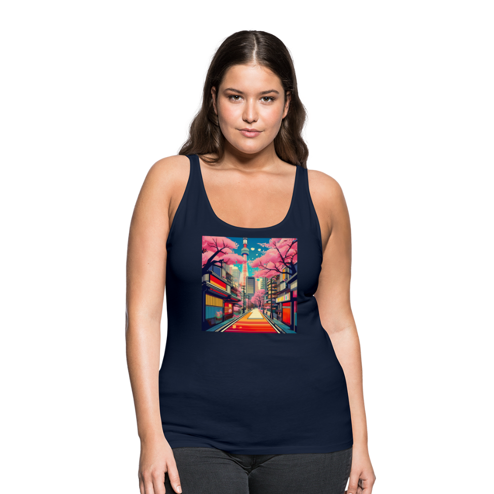 Tanktop Ladies Japan "Tokyo" - Navy