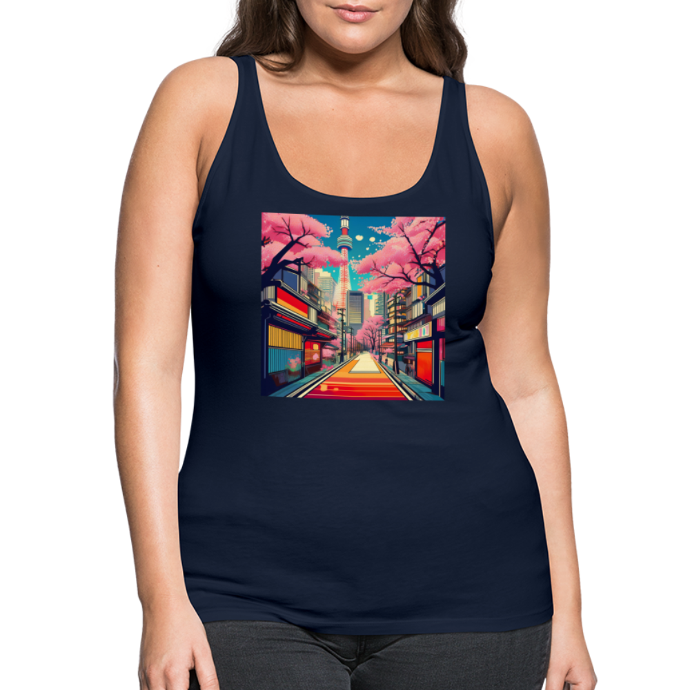 Tanktop Ladies Japan "Tokyo" - Navy