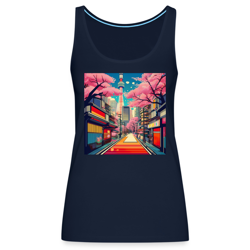 Tanktop Ladies Japan "Tokyo" - Navy