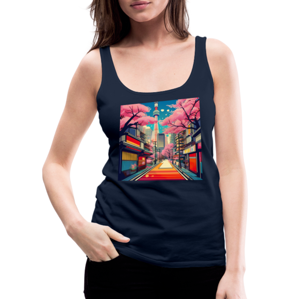 Tanktop Ladies Japan "Tokyo" - Navy