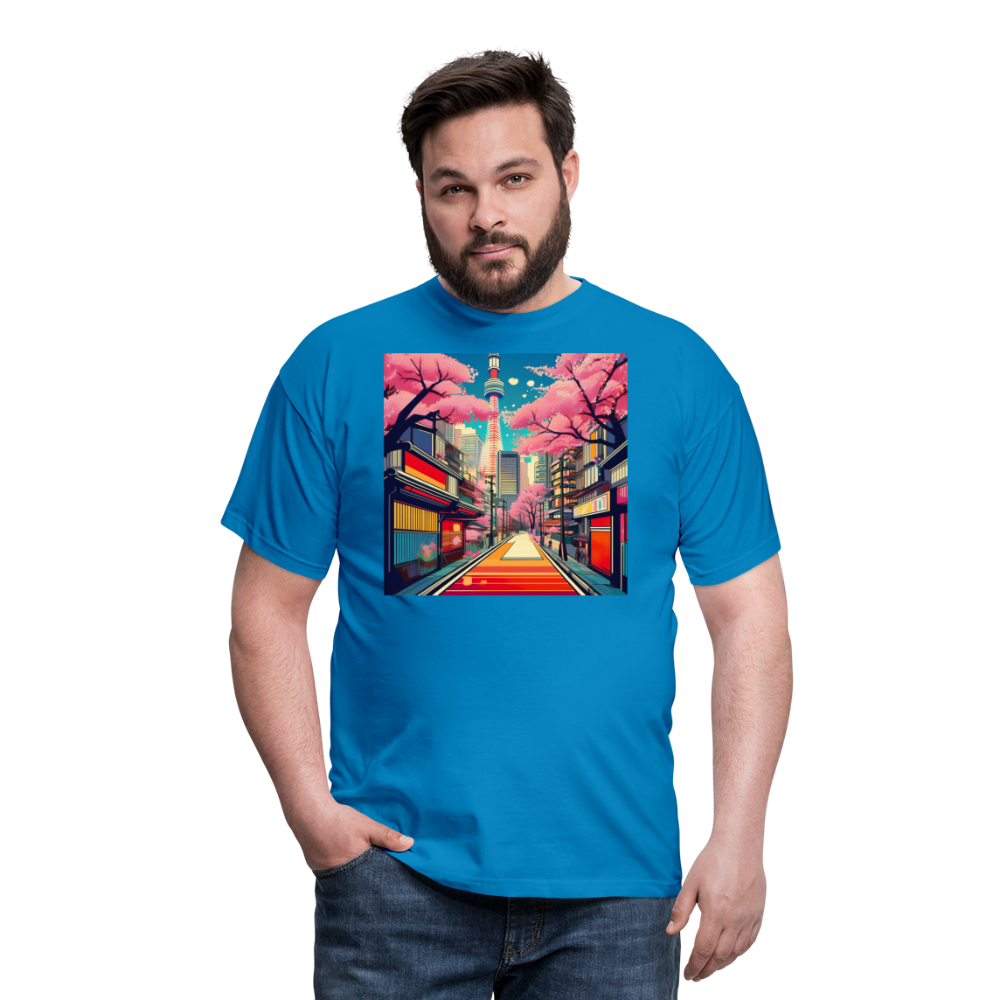 T-Shirt Japan "Tokyo" - Royalblau