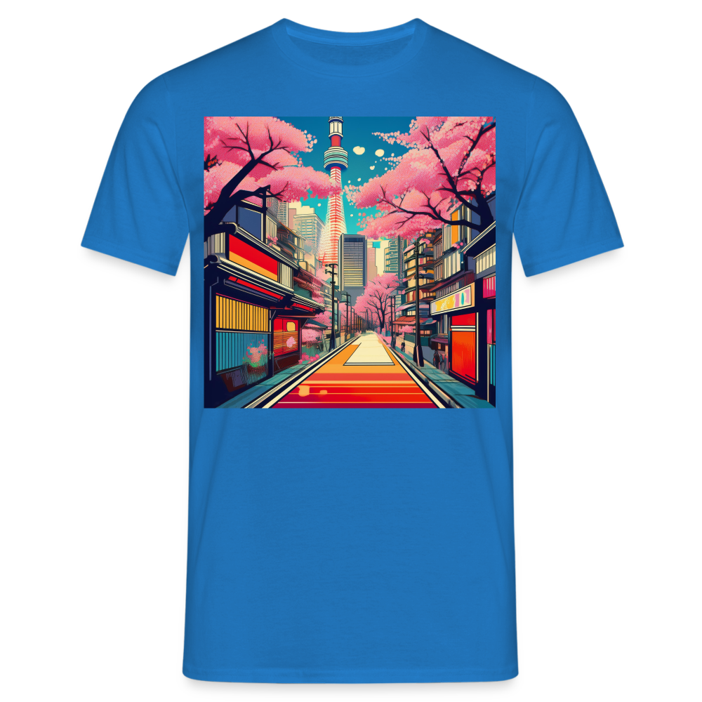 T-Shirt Japan "Tokyo" - Royalblau