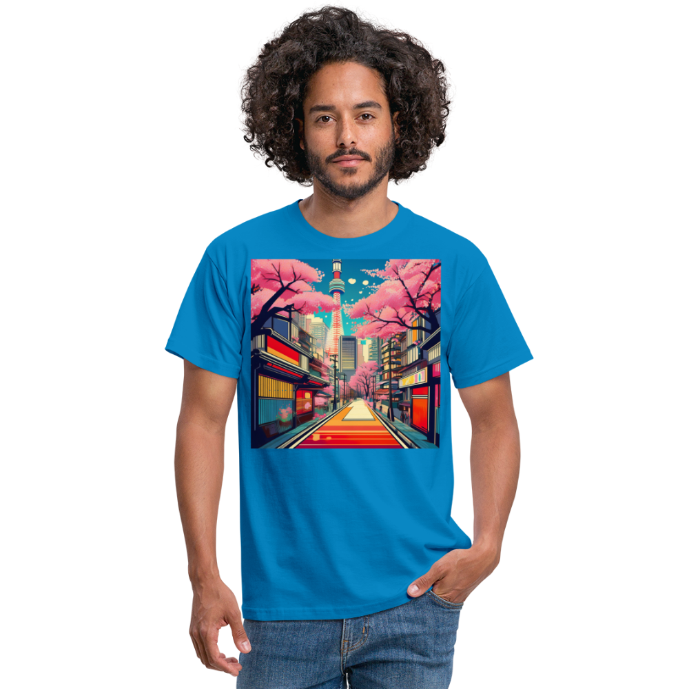T-Shirt Japan "Tokyo" - Royalblau