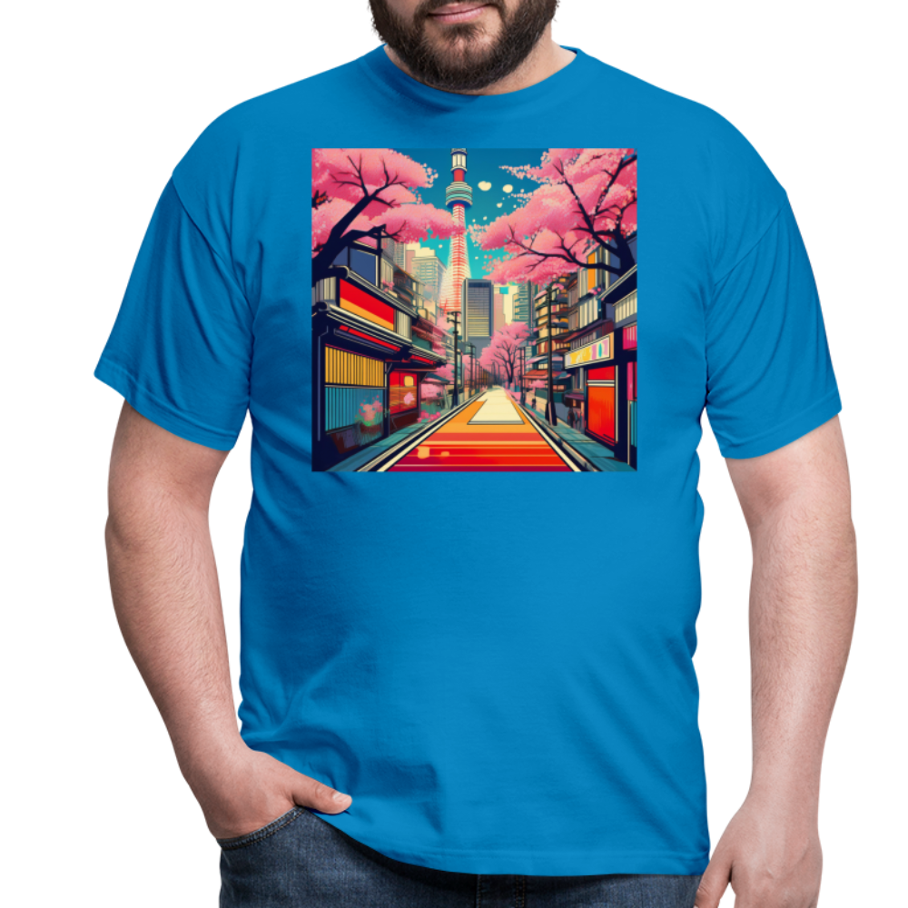 T-Shirt Japan "Tokyo" - Royalblau
