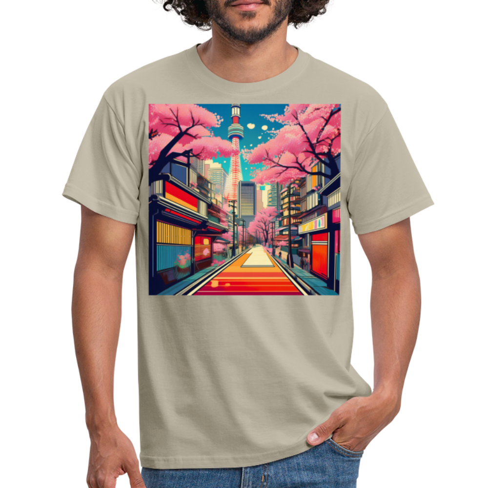 T-Shirt Japan "Tokyo" - Sandbeige