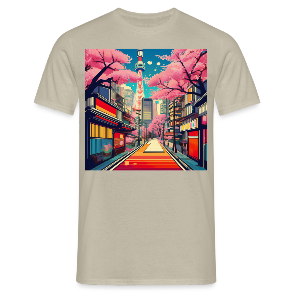 T-Shirt Japan "Tokyo" - Sandbeige